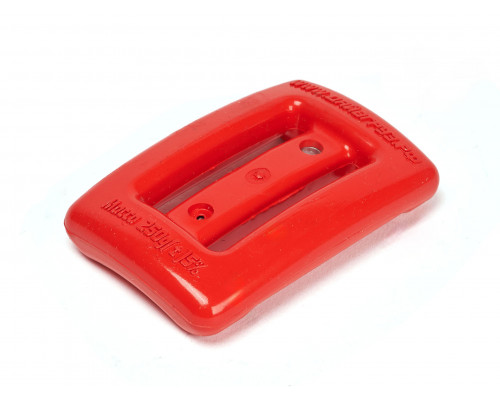 Груз поясной ДАЙВГРУЗ 250 гр, пластикатное покрытие, обтекаемый, красный