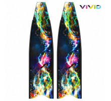 Лопасти стеклопластиковые LEADERFINS LIMITED EDITION ELECTRICITY BLACK EXTRA SOFT