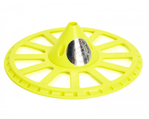 Тарелка донная для тэгов OCTOPUS FLUORESCENT YELLOW