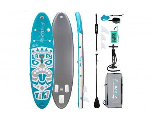 Сапборд надувной FUNWATER SUP TIKI SUPFW04A 320x83x15 см