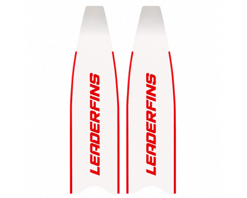 Лопасти стеклопластиковые LEADERFINS SNOW RED EXTRA SOFT