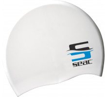 Шапочка для плавания SEAC SUB SWIM WHITE, силиконовая