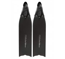 Ласты C4 UMBERTO PELIZZARI FBG BLACK, стеклопластик, 20/SUPERSOFT
