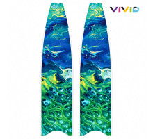 Лопасти стеклопластиковые LEADERFINS LIMITED EDITION BLURE WHITE MEDIUM