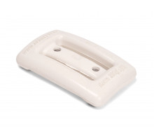 Груз поясной ДАЙВГРУЗ 250 гр, пластикатное покрытие, обтекаемый, белый