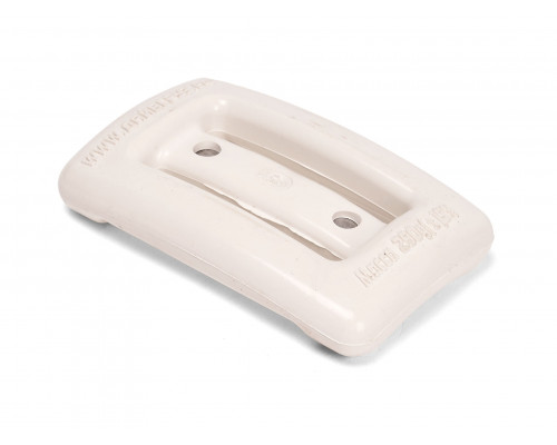 Груз поясной ДАЙВГРУЗ 250 гр, пластикатное покрытие, обтекаемый, белый