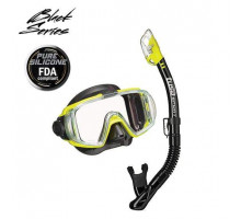 Комплект TUSA SPORT UCR3125, желтый, маска+трубка