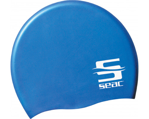 Шапочка для плавания SEAC SUB SWIM BLUE, силиконовая