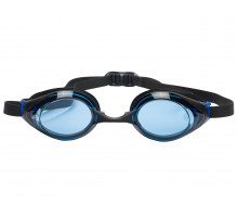 Очки для плавания VIEW PIRANA, синяя рамка/черный силикон