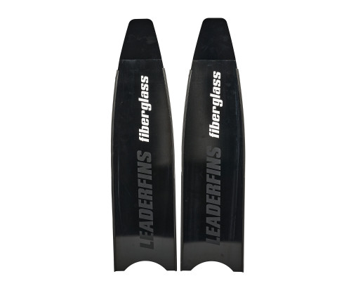 Лопасти стеклопластиковые LEADERFINS ABYSS PRO BLACK SOFT