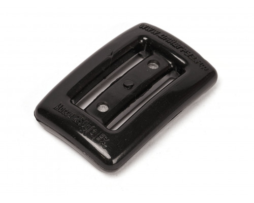 Груз поясной ДАЙВГРУЗ 250 гр, пластикатное покрытие, обтекаемый, черный