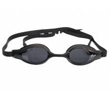 Очки для плавания VIEW SHINARI, черная рамка/черный силикон