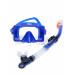 Набор для плавания SCUBA BROTHERS PANORAMIC BLUE, маска, трубка, сумка