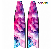 Лопасти стеклопластиковые LEADERFINS LIMITED EDITION WAVES BLACK MEDIUM