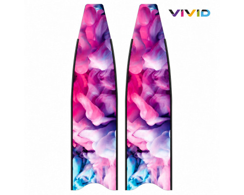 Лопасти стеклопластиковые LEADERFINS LIMITED EDITION WAVES BLACK MEDIUM