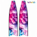Лопасти стеклопластиковые LEADERFINS LIMITED EDITION WAVES BLACK MEDIUM