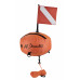 Буй сигнальный H.DESSAULT ROUND BUOY ORANGE