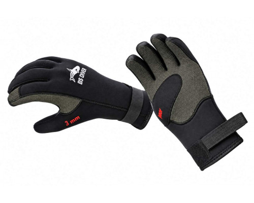 Перчатки BS DIVER KEVLAR, 3 мм, нейлон/нейлон