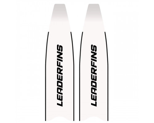 Лопасти стеклопластиковые LEADERFINS SNOW BLACK EXTRA SOFT