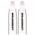 Лопасти стеклопластиковые LEADERFINS SNOW BLACK EXTRA SOFT
