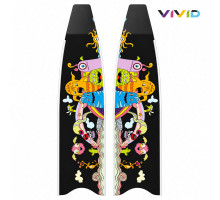 Лопасти стеклопластиковые LEADERFINS LIMITED EDITION UGLY TOYS WHITE MEDIUM
