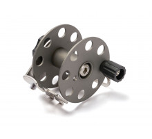 Катушка PELENGAS алюминиевая с нержавеющим кронштейном 65 мм, для ружей PELENGAS