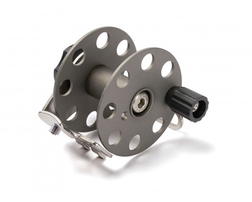 Катушка PELENGAS алюминиевая с нержавеющим кронштейном 65 мм, для ружей PELENGAS