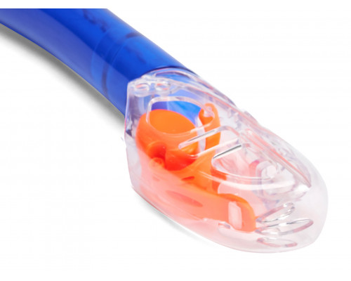 Набор для плавания SCUBA BROTHERS PANORAMIC BLUE, маска, трубка, сумка