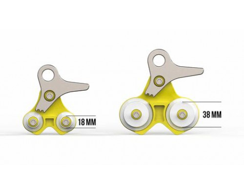 Блок-качель подъемный для фридайвинга OCTOPUS XL YELLOW 