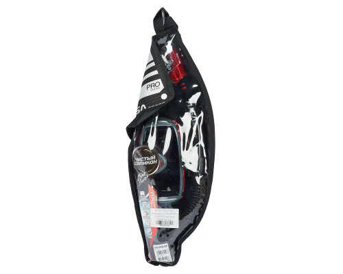 Комплект TUSA SPORT UCR3125, красный, маска+трубка