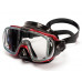 Комплект TUSA SPORT BLACK SERIES BLACK/DARK RED, маска+трубка+ласты