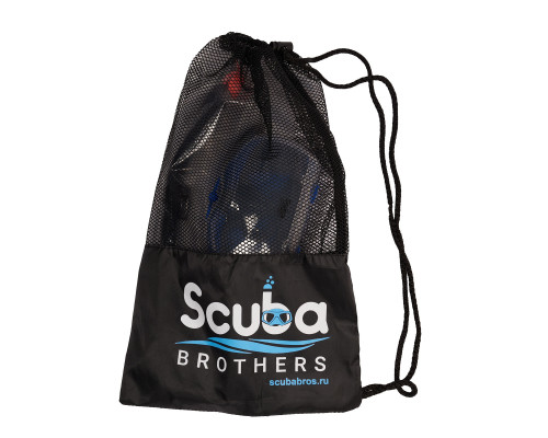 Набор для плавания SCUBA BROTHERS COBRA, маска, трубка, сумка