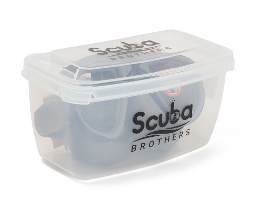 Набор для плавания C4 MARTIAN GRAY, маска, трубка, сумка