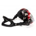 Комплект TUSA SPORT BLACK SERIES BLACK/DARK RED, маска+трубка+ласты