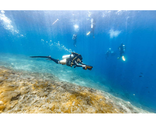 Скутер электрический подводный SUBLUE NAVBOW PLUS ORANGE 158 Wh