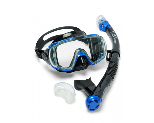 Комплект TUSA SPORT UCR3125, синий, маска+трубка