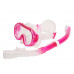 Комплект детский TUSA SPORT JUNIOR UC0211P PINK/CLEAR, маска+трубка