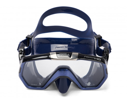 Маска TUSA FREEDOM HD, синяя рамка, синий силикон
