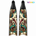 Лопасти стеклопластиковые LEADERFINS LIMITED EDITION STEAMPUNK MERMAID BLACK SOFT
