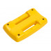 Груз поясной ДАЙВГРУЗ 1 кг, пластикатное покрытие, обтекаемый, желтый