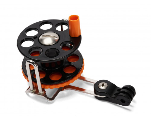 Катушка PELENGAS комбинированная с нержавеющим кронштейном, с креплением для камеры