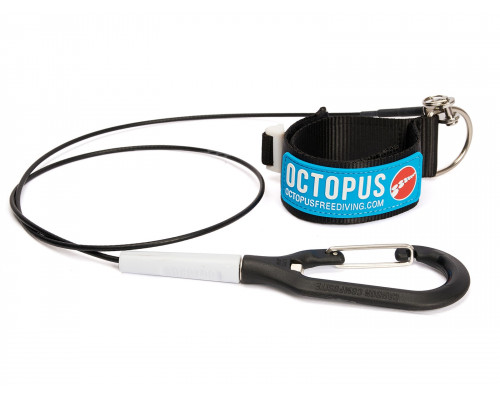 Лайнер с браслетом для фридайвинга OCTOPUS CLASSIC BLUE 100 см
