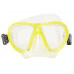 Маска SEAC SUB PROCIDA JUNIOR YELLOW, желтая рамка/прозрачный силикон