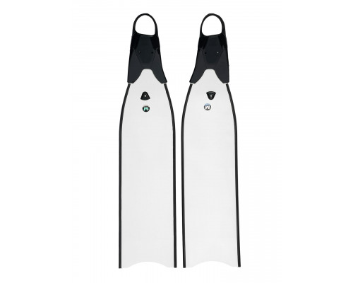 Ласты C4 SPORTECH SILICONE FBG WHITE, стеклопластик, 30/MEDIUM