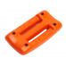 Груз поясной ДАЙВГРУЗ 500 гр, пластикатное покрытие, обтекаемый, оранжевый
