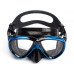 Маска TUSA FREEDOM ONE, синяя рамка, черный силикон
