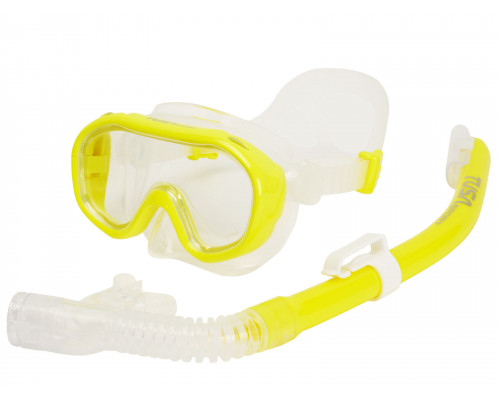 Комплект детский TUSA SPORT JUNIOR UC0211P YELLOW/CLEAR, маска+трубка