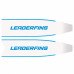 Лопасти стеклопластиковые LEADERFINS SNOW BLUE EXTRA SOFT