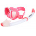 Набор для снорклинга SEAC SUB BELLA SET PINK, маска/трубка