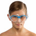 Маска CRESSI MOON JUNIOR, прозрачная/синяя